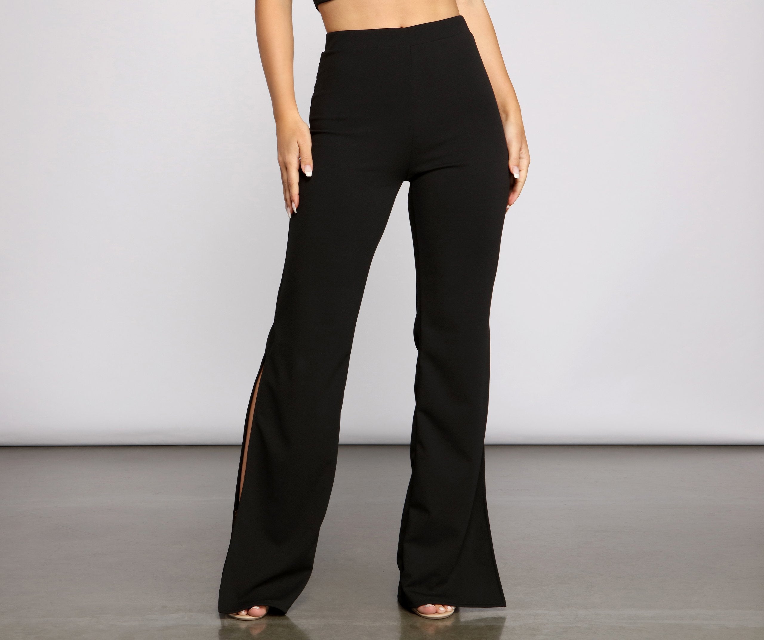 Scene Stealer High Waist Pants - Lady Occasions