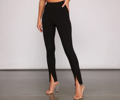 Chic Status High Waist Pants - Lady Occasions