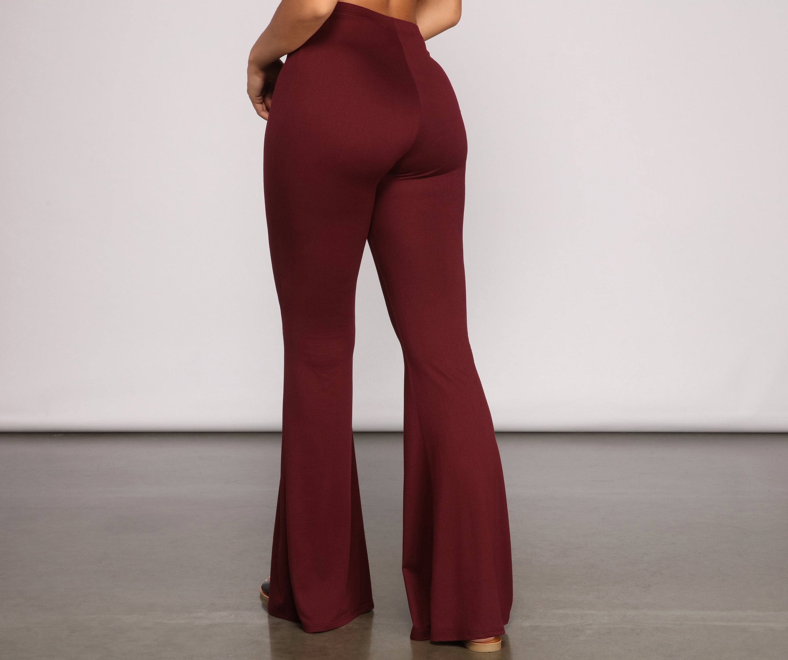 Trendsetting Babe Flared Pants - Lady Occasions