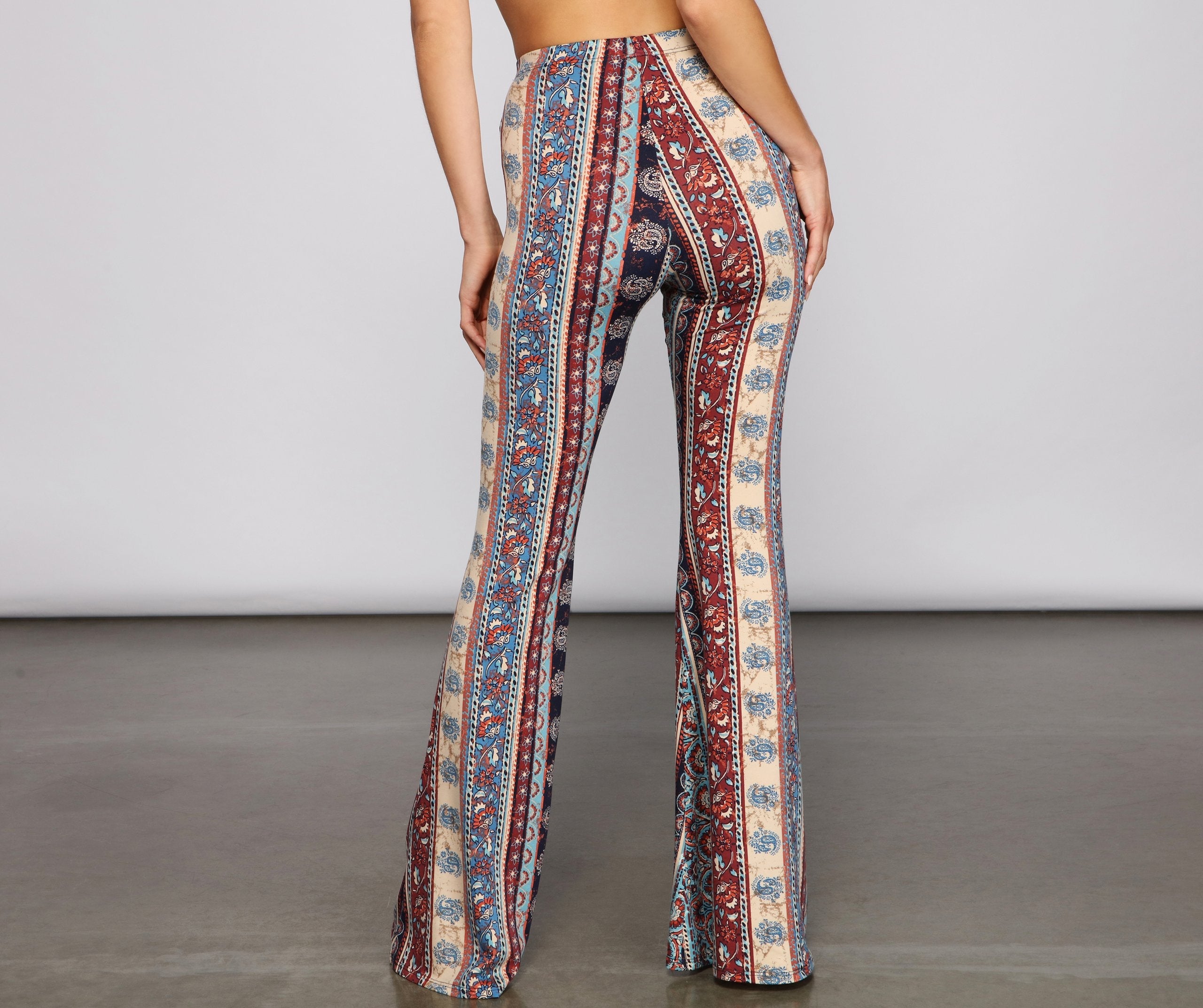 Wanderlust Beauty Flared Pants - Lady Occasions