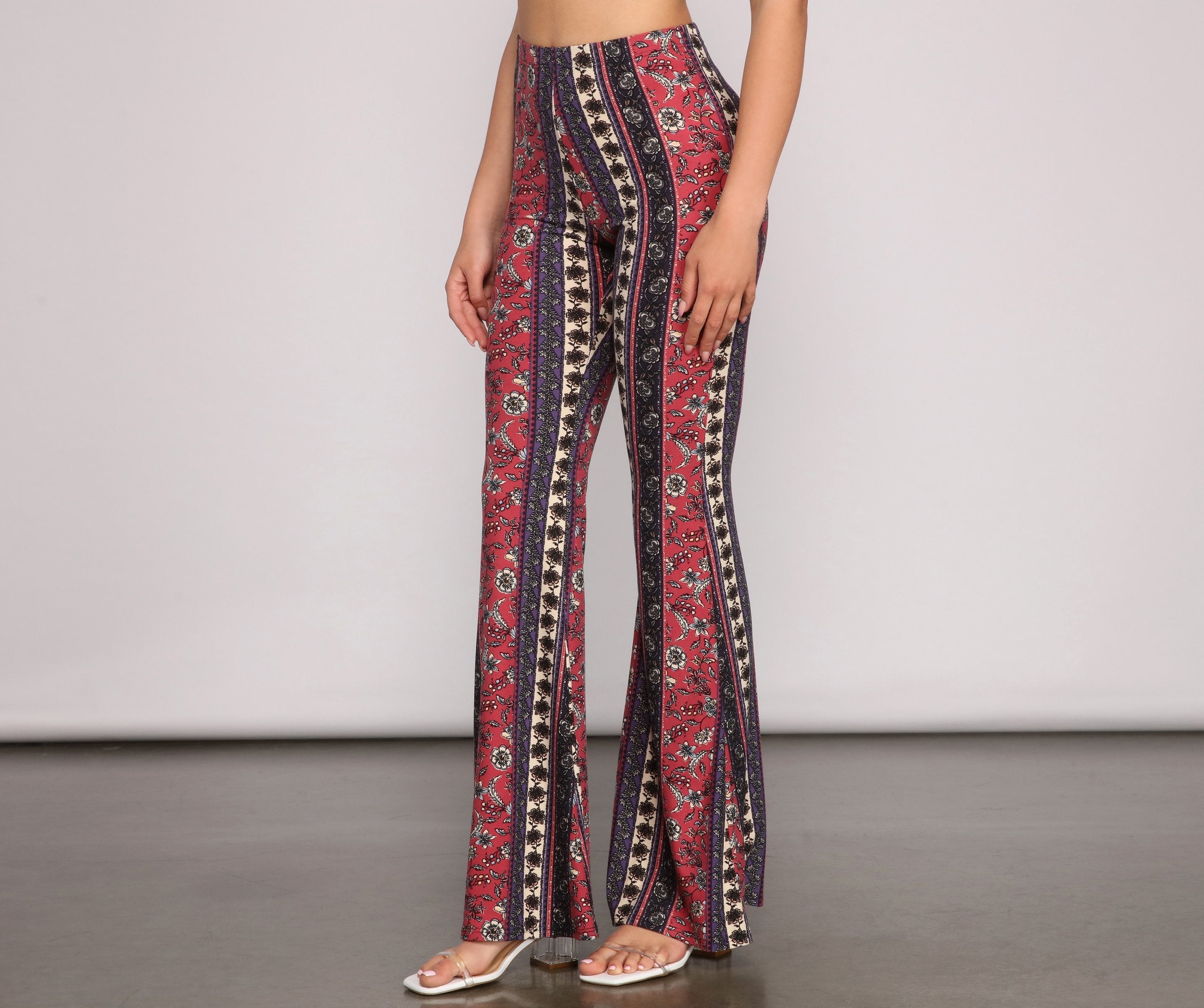 Wanderlust Beauty Flared Pants - Lady Occasions