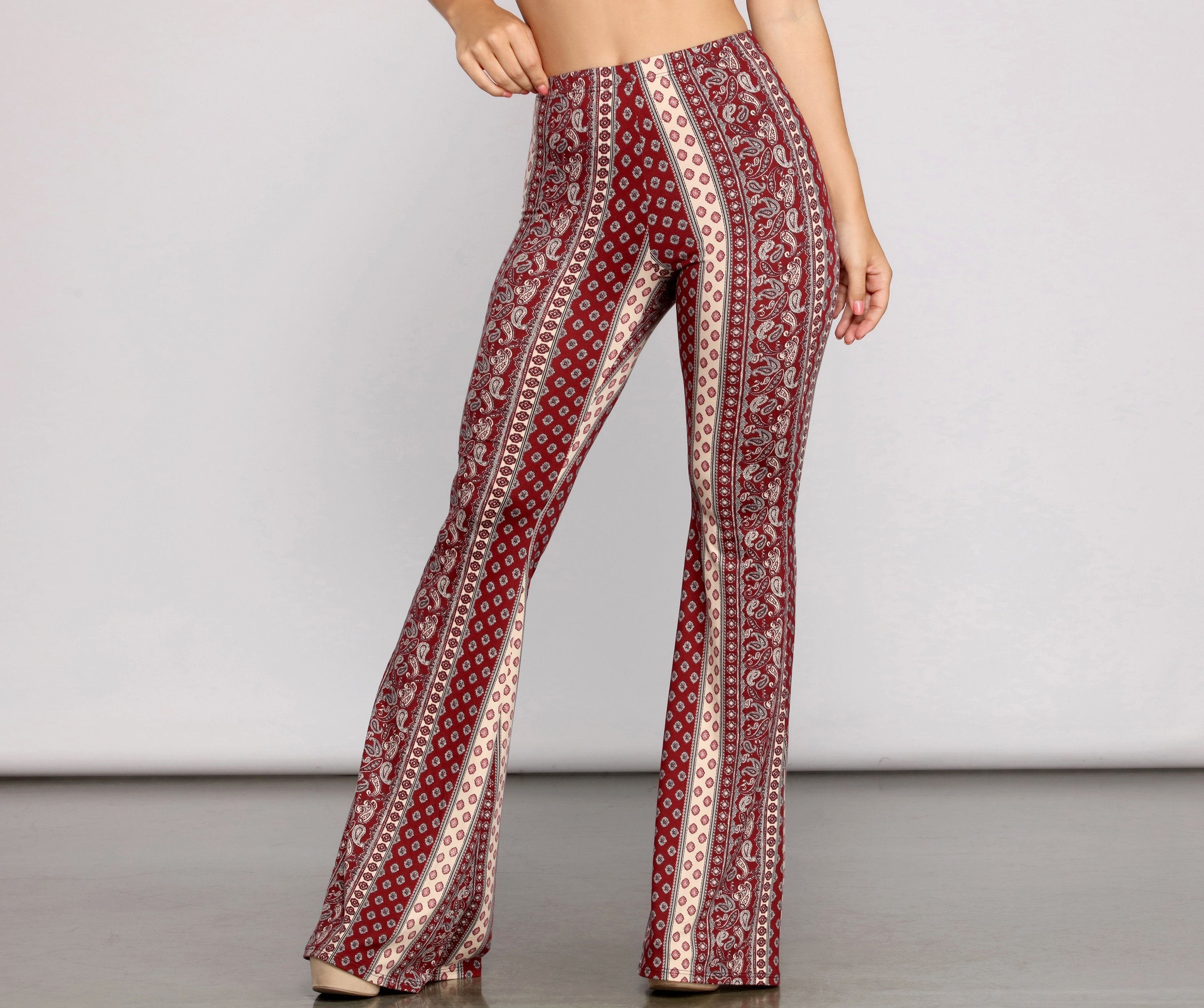 Wanderlust Beauty Flared Pants - Lady Occasions