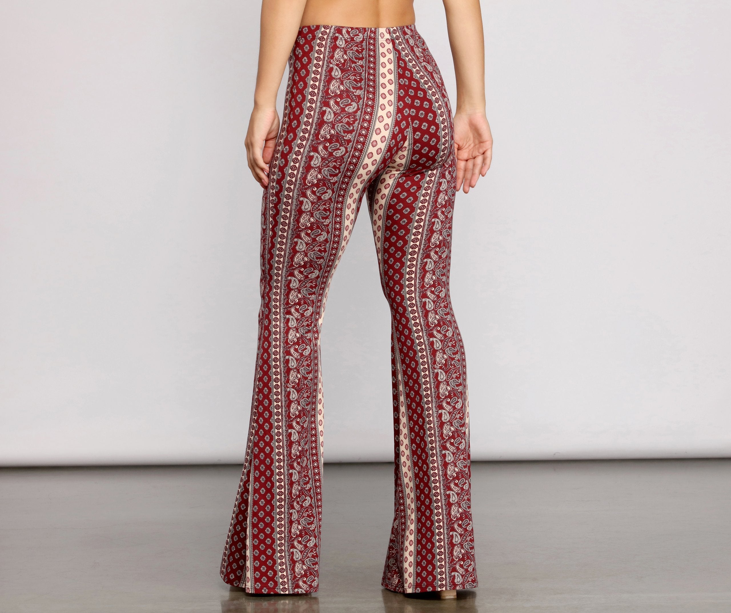 Wanderlust Beauty Flared Pants - Lady Occasions