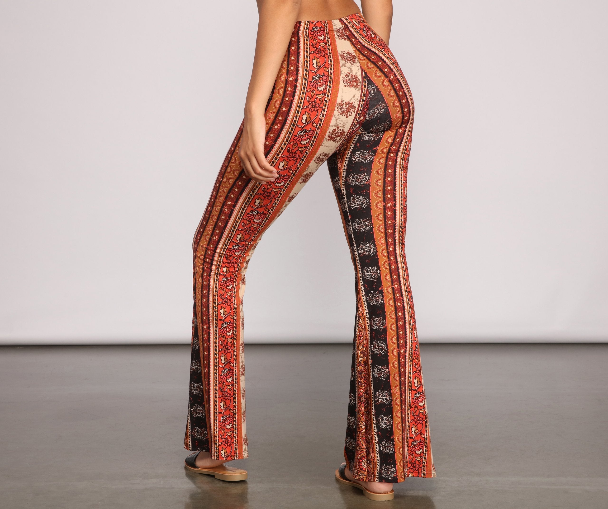 Wanderlust Beauty Flared Pants - Lady Occasions