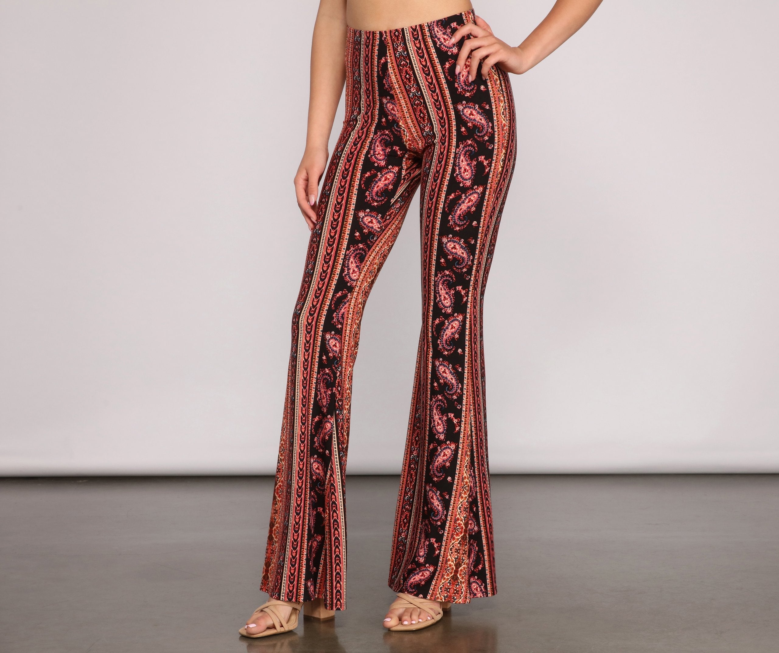 Wanderlust Beauty Flared Pants - Lady Occasions