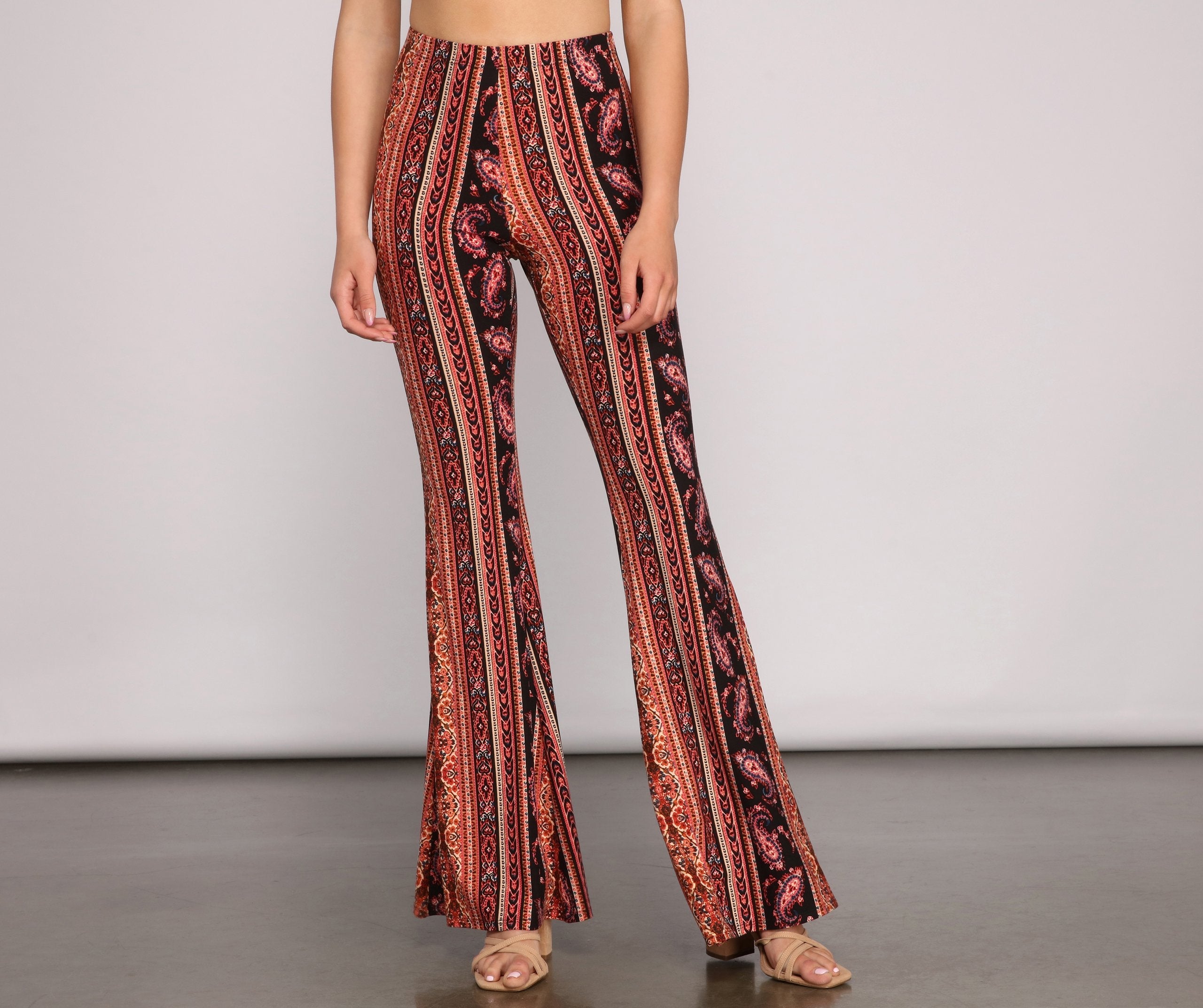 Wanderlust Beauty Flared Pants - Lady Occasions