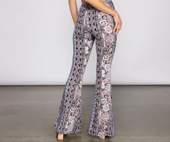 Dreamy Boho-Chic Flare Pants - Lady Occasions