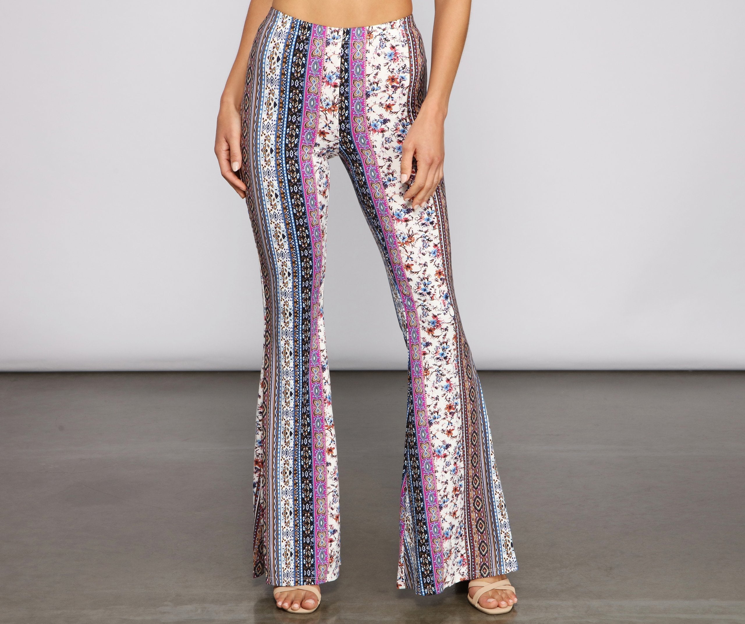 Bohemian Spirit Flared Pants - Lady Occasions