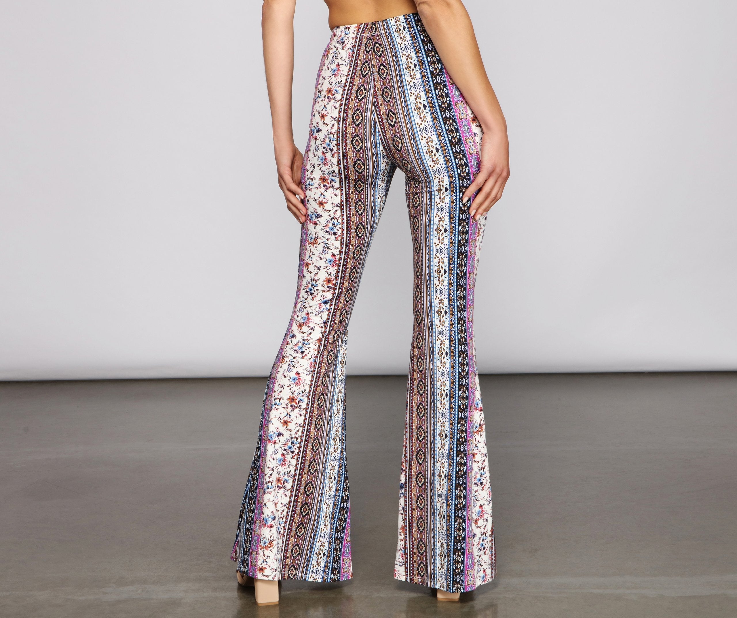 Bohemian Spirit Flared Pants - Lady Occasions