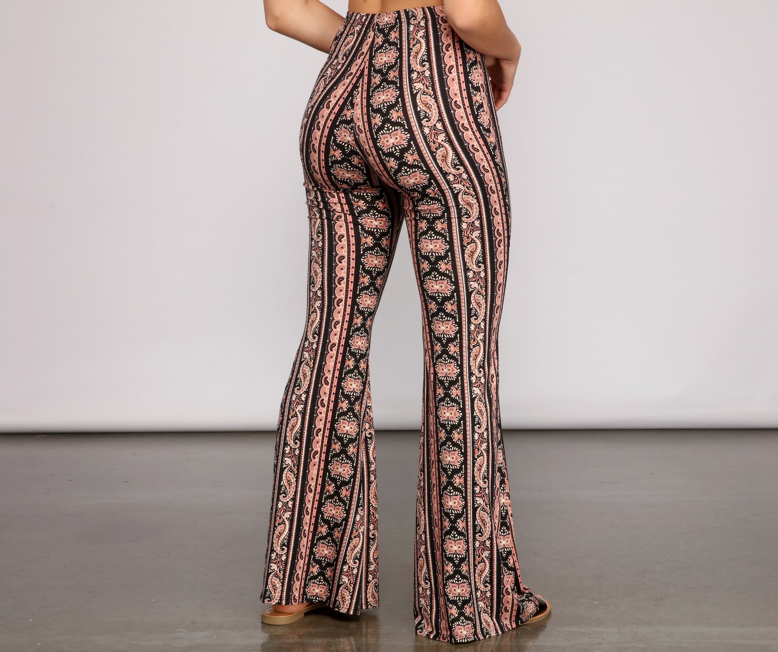 Wanderlust Beauty Flared Pants - Lady Occasions