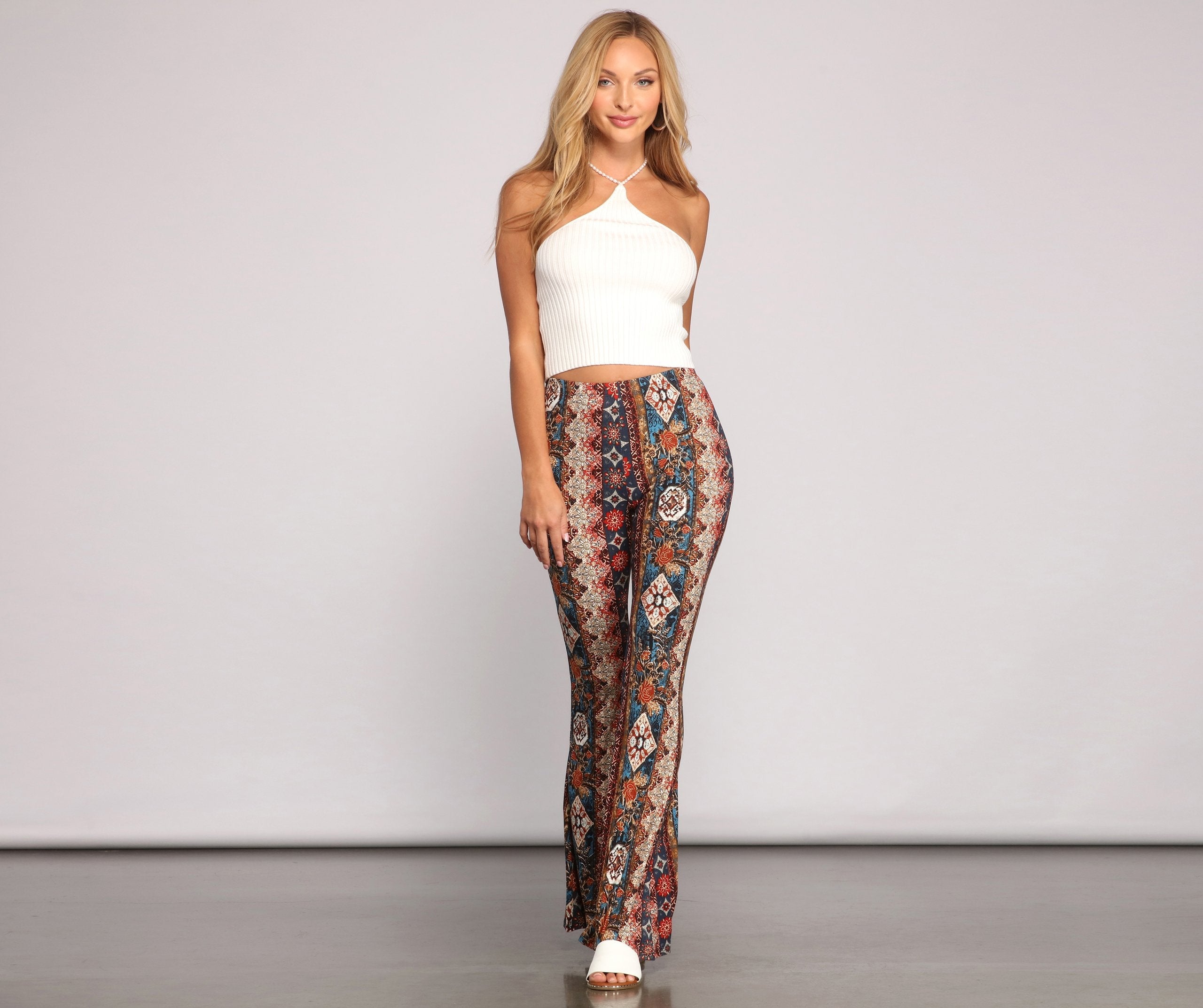 Bohemian Beauty Flare Pants - Lady Occasions