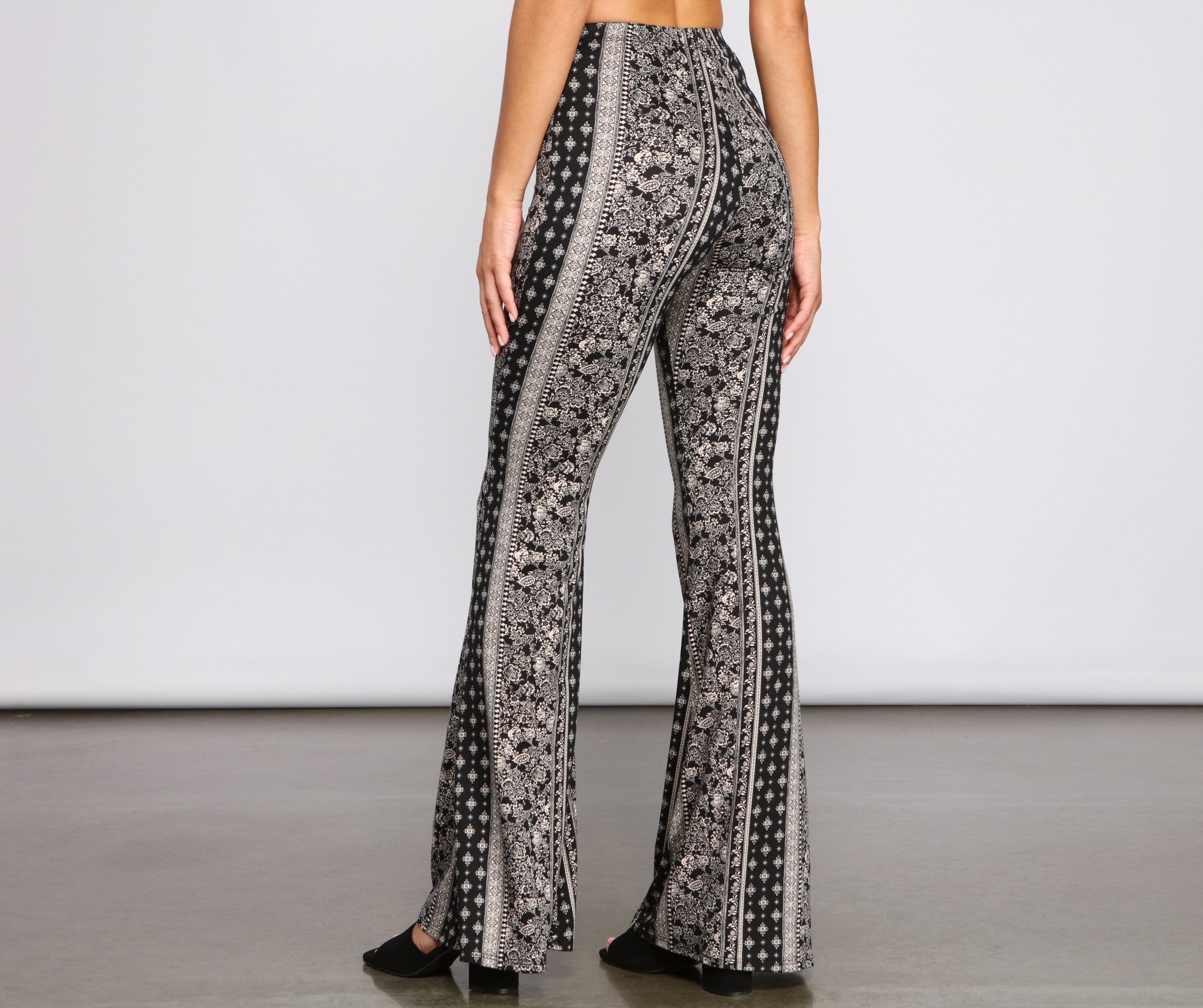 Wanderlust Beauty Flared Pants - Lady Occasions