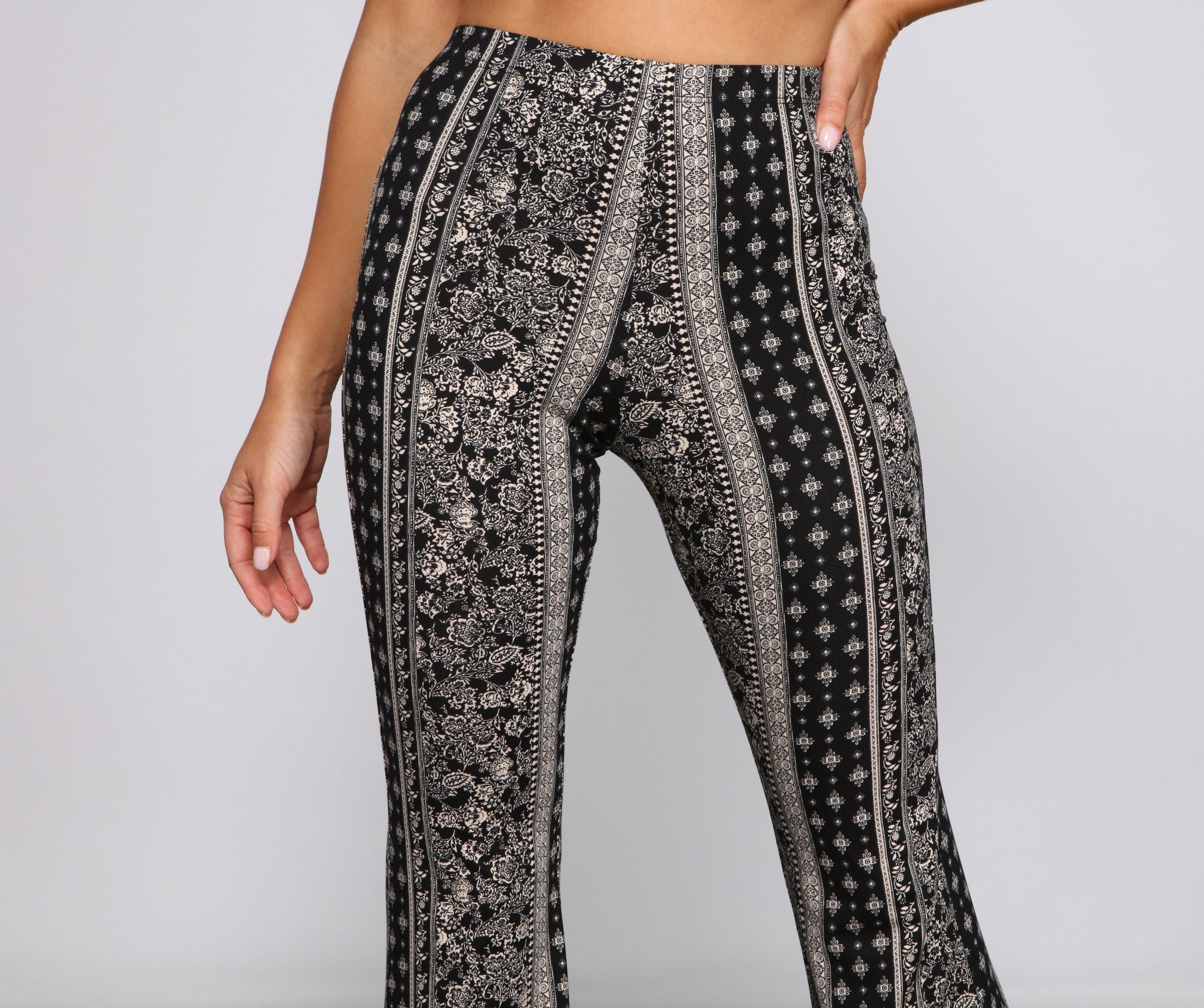 Wanderlust Beauty Flared Pants - Lady Occasions