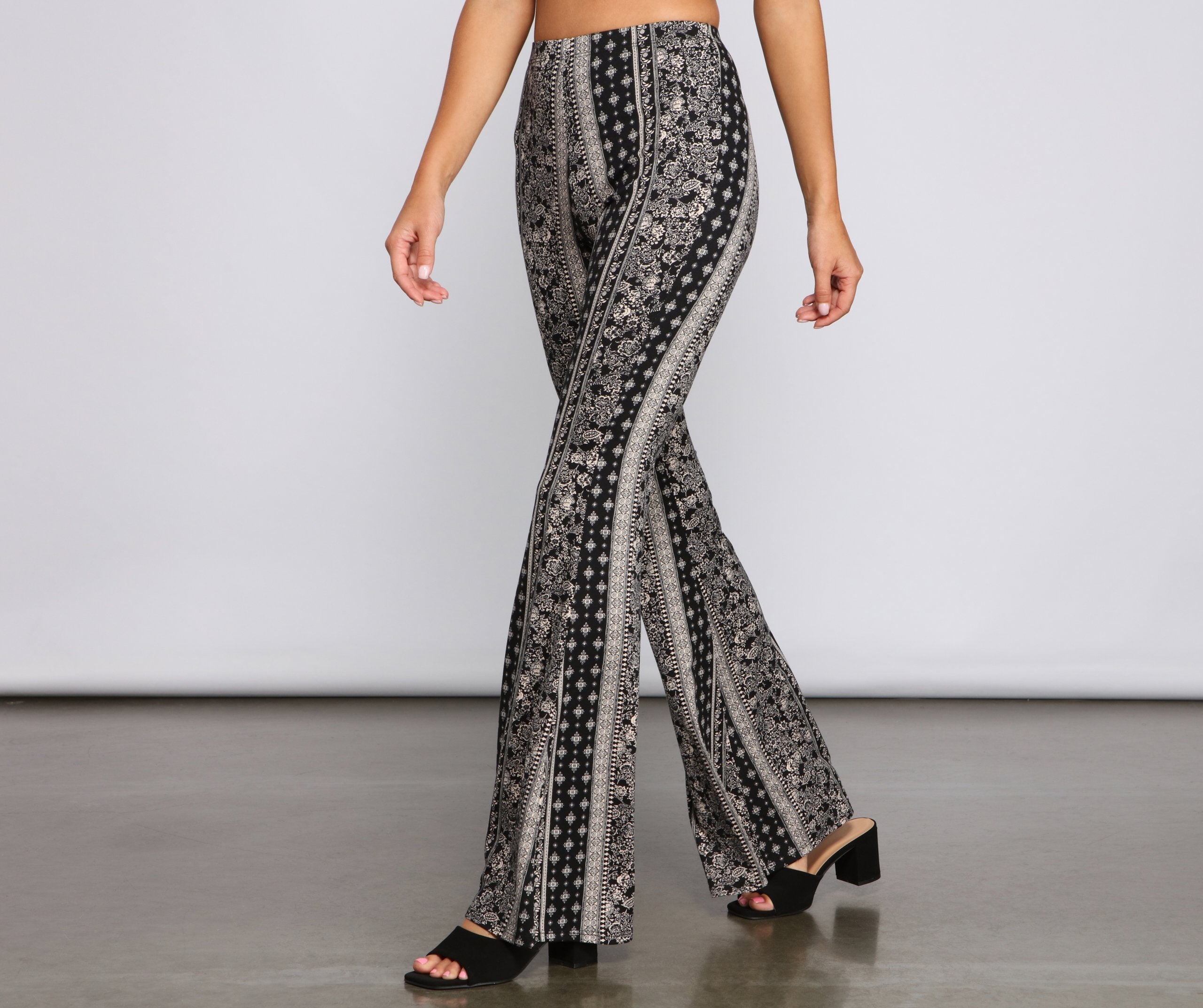 Wanderlust Beauty Flared Pants - Lady Occasions