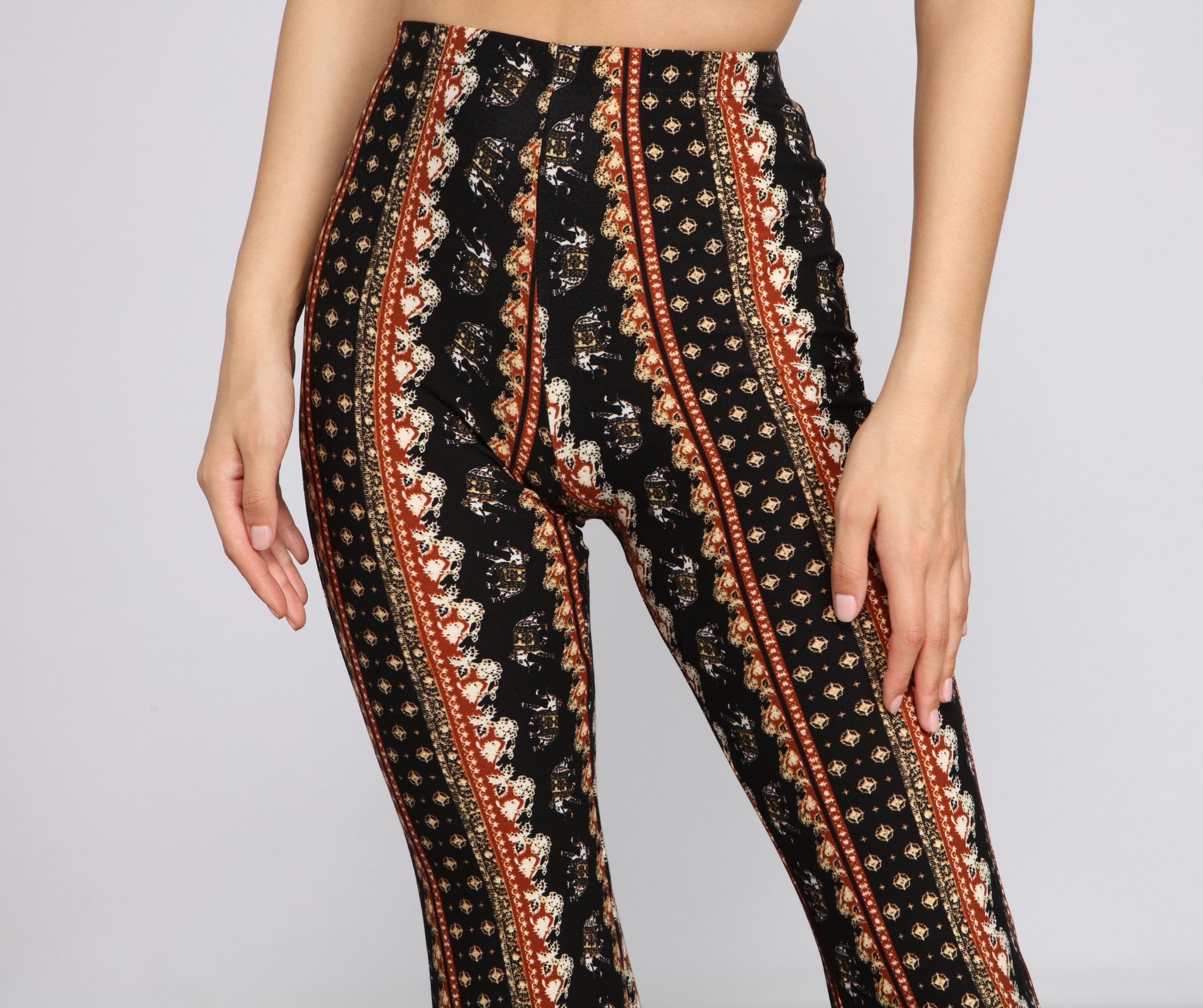 Wanderlust Beauty Flared Pants - Lady Occasions