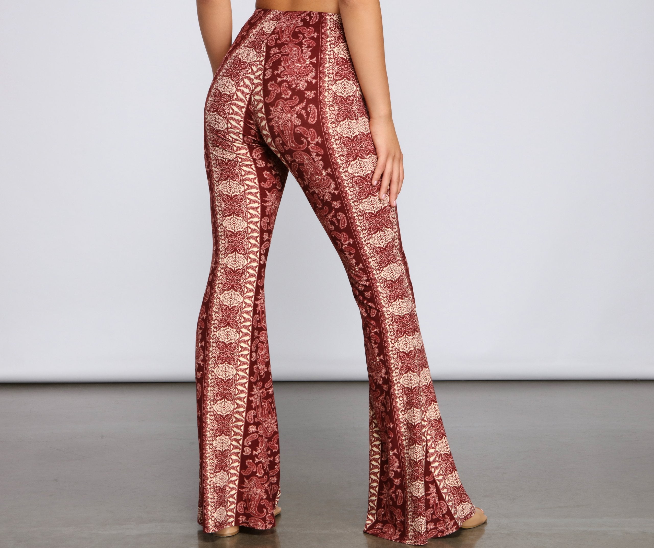 Wanderlust Beauty Flared Pants - Lady Occasions