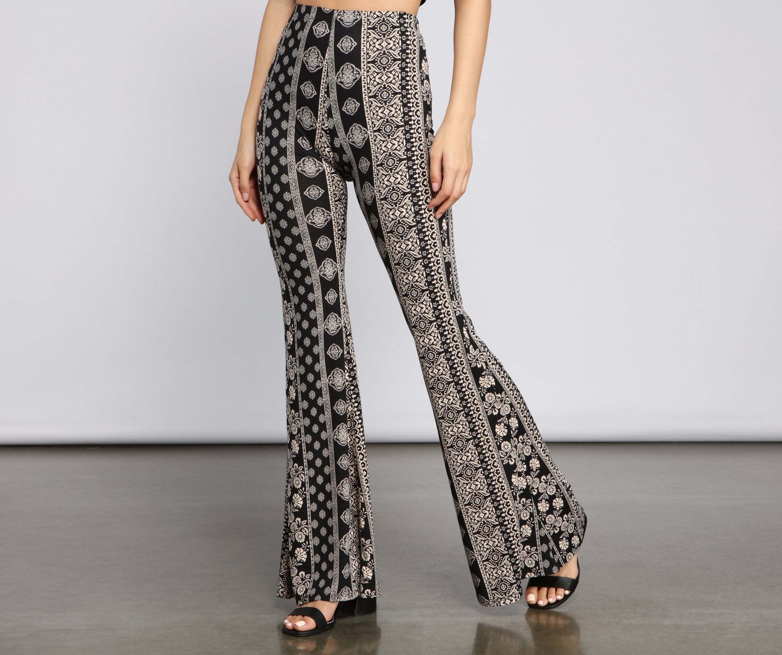 Wanderlust Beauty Flared Pants - Lady Occasions