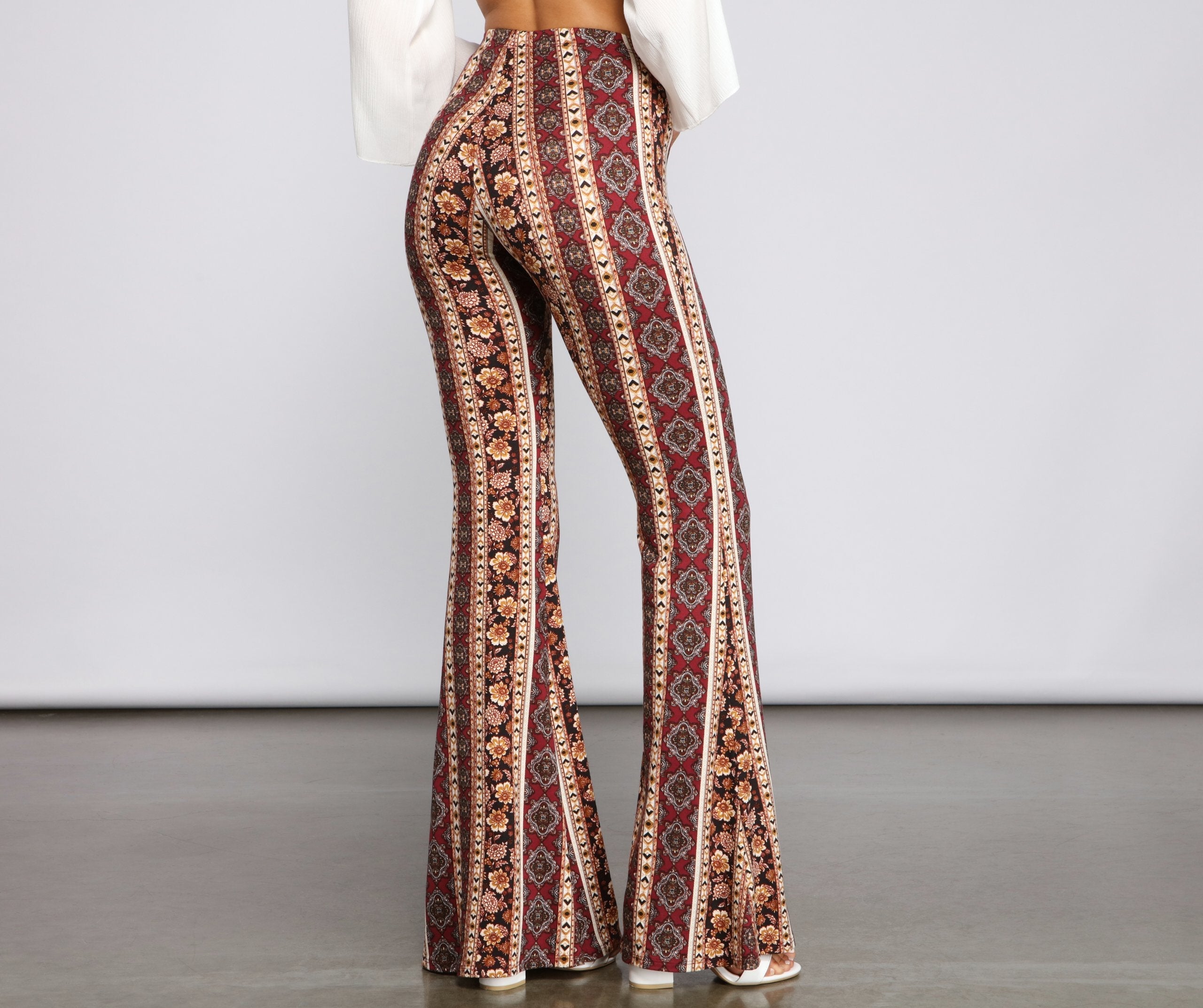 Wanderlust Beauty Flared Pants - Lady Occasions