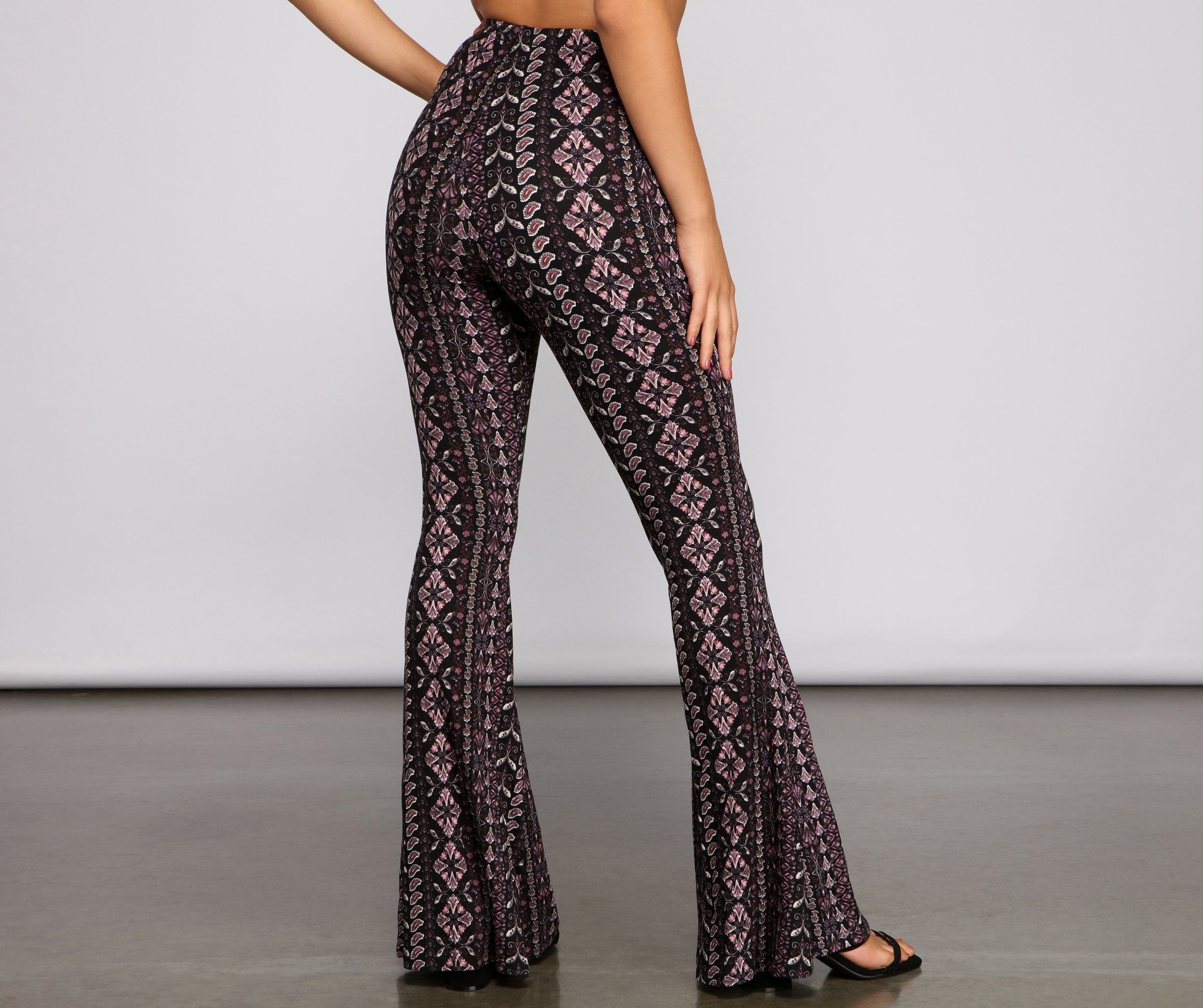 Dreamy Boho-Chic Flare Pants - Lady Occasions