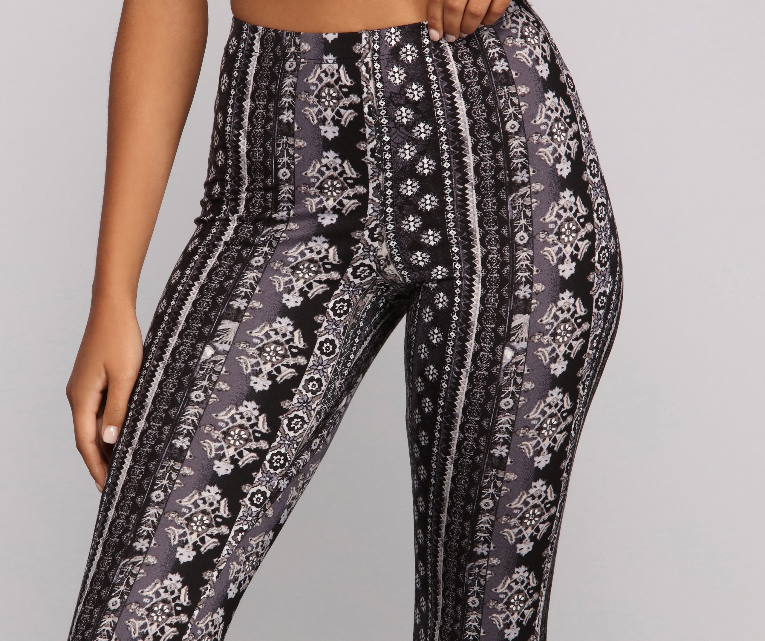 Dreamy Boho-Chic Flare Pants - Lady Occasions