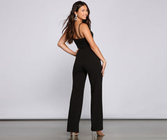 Key To Style Cutout Jumpsuit - Lady Occasions