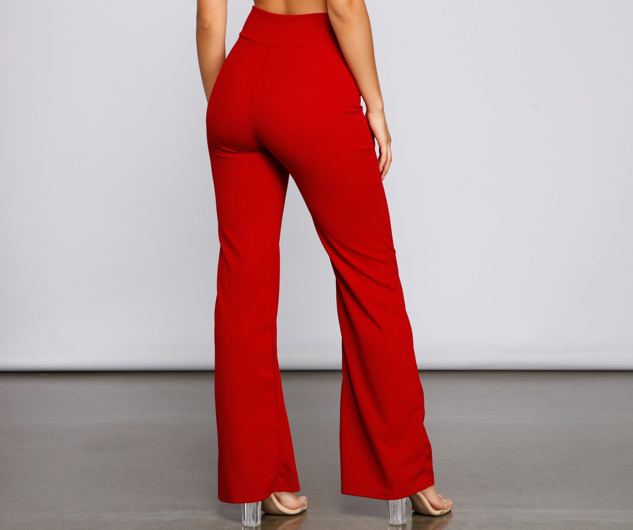 Style It Up High Waist Pants - Lady Occasions