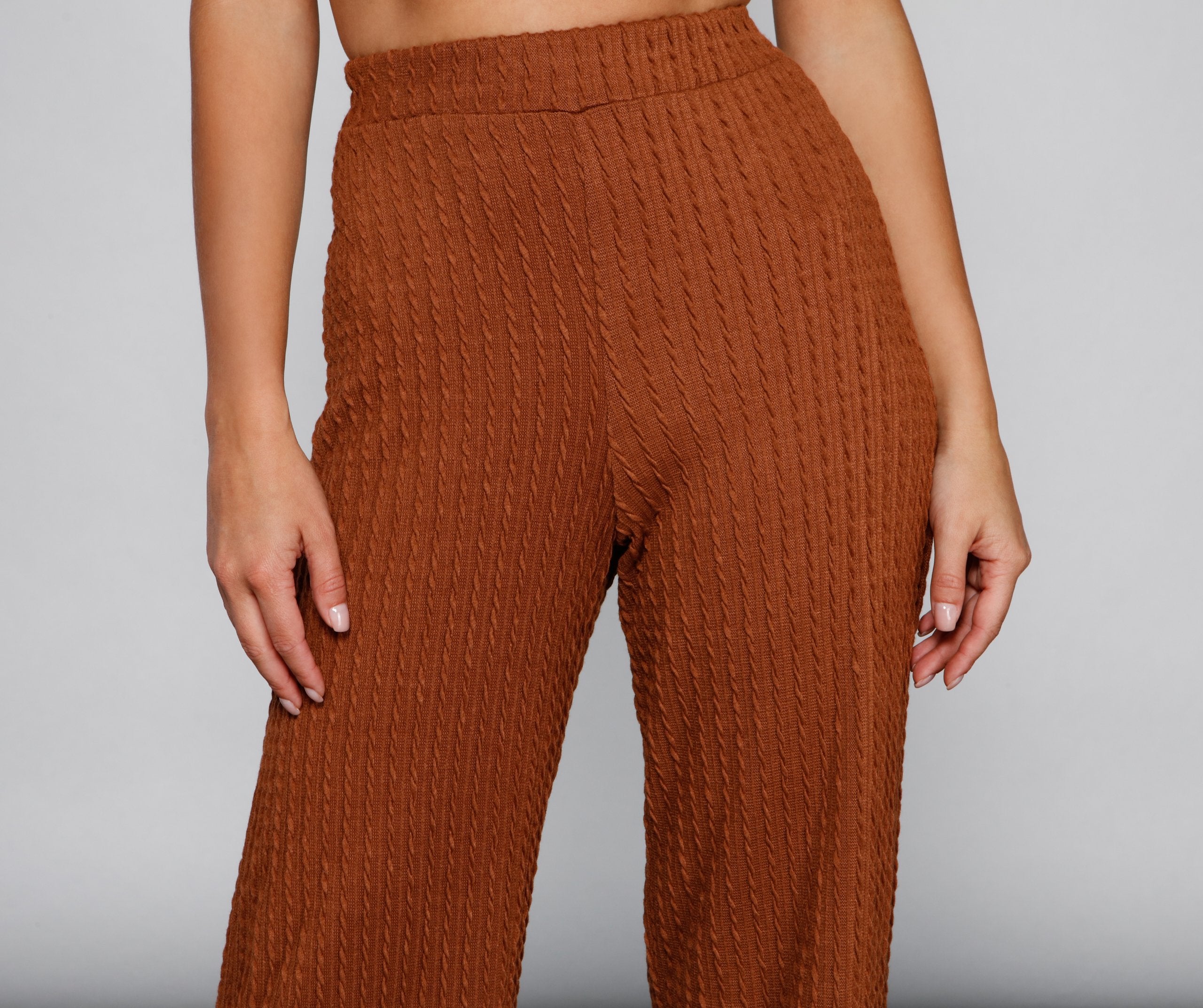 The Everyday Wide-Leg Knit Pants - Lady Occasions