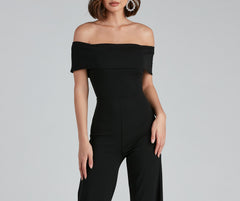 Iconic Glam Wide Leg Jumpsuit - Lady Occasions