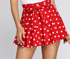 Miss Mouse Polka Dot Skort - Lady Occasions