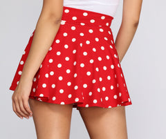 Miss Mouse Polka Dot Skort - Lady Occasions