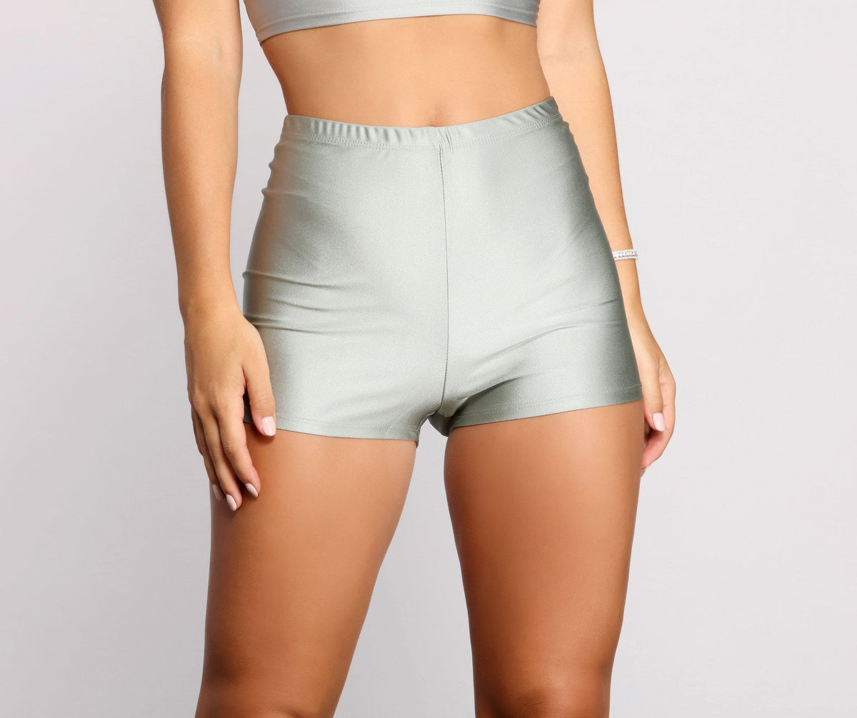 Iconic High Waist Hot Shorts - Lady Occasions