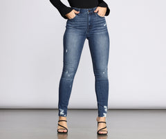 Bella High Rise Skinny Ankle Jeans - Lady Occasions