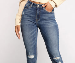 Raise It Up High Rise Skinny Jeans - Lady Occasions