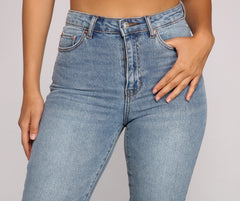 Girl Next Door High Waist Jeans - Lady Occasions