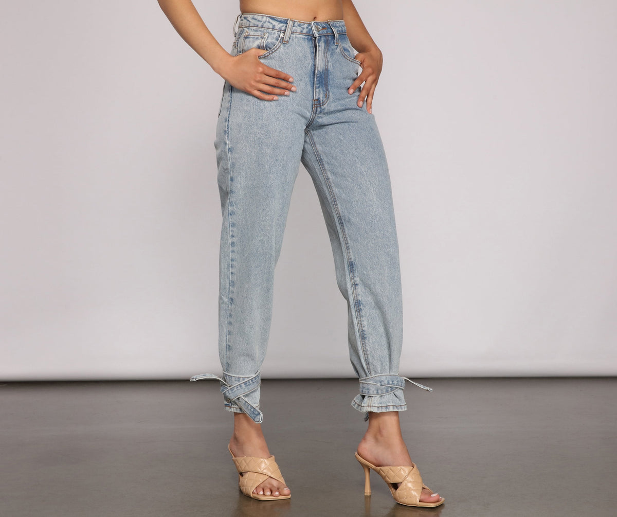 Thinking About You High-Rise Boyfriend Jeans - Lady Occasions