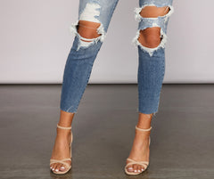 Stylish Staple High Rise Skinny Jeans - Lady Occasions