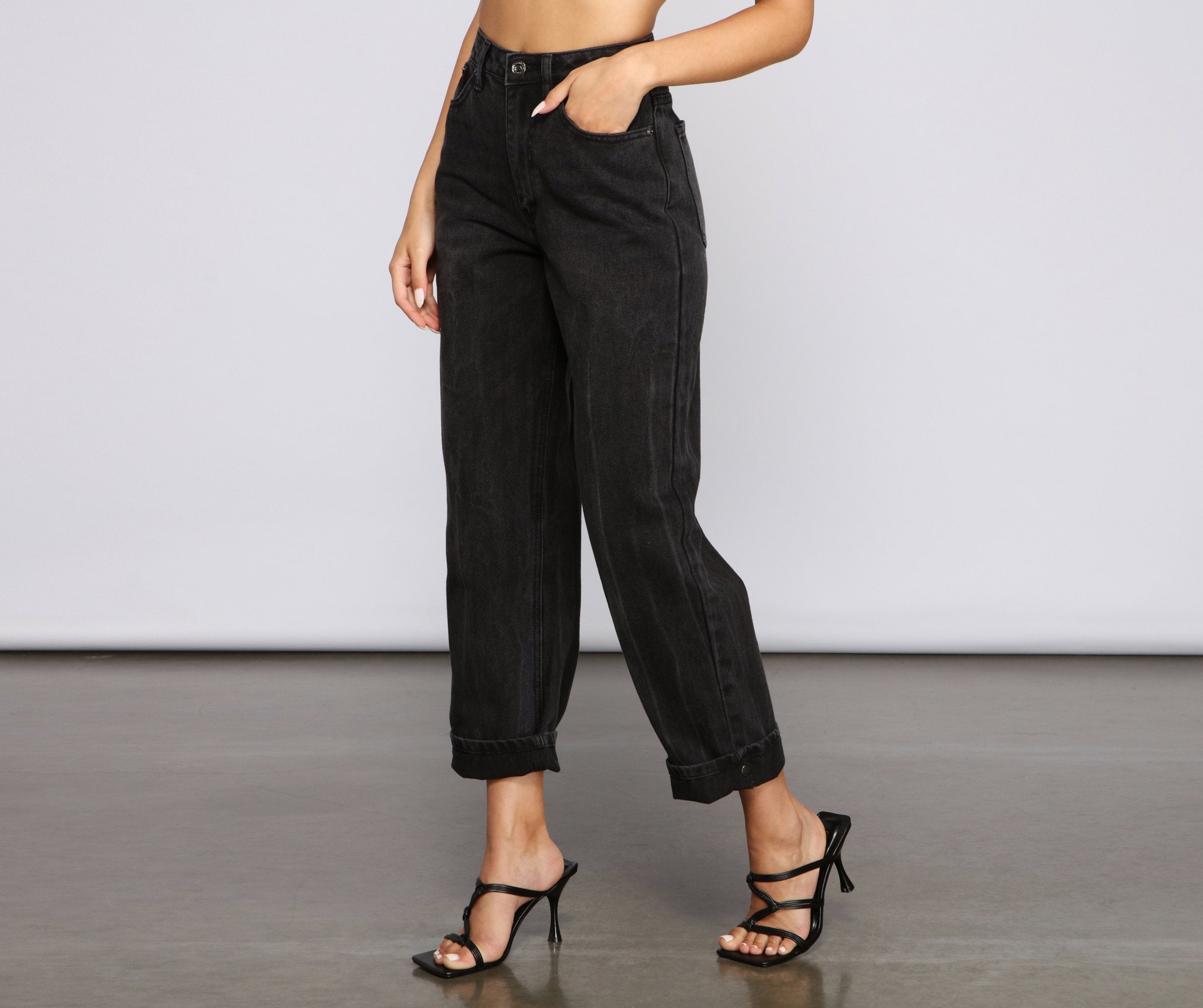 Thinking About You High-Rise Boyfriend Jeans - Lady Occasions