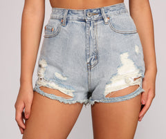 Trendy Must-Have Cutoff Denim Shorts - Lady Occasions