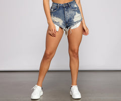 Issa Vibe Destructed Cutoff Shorts - Lady Occasions