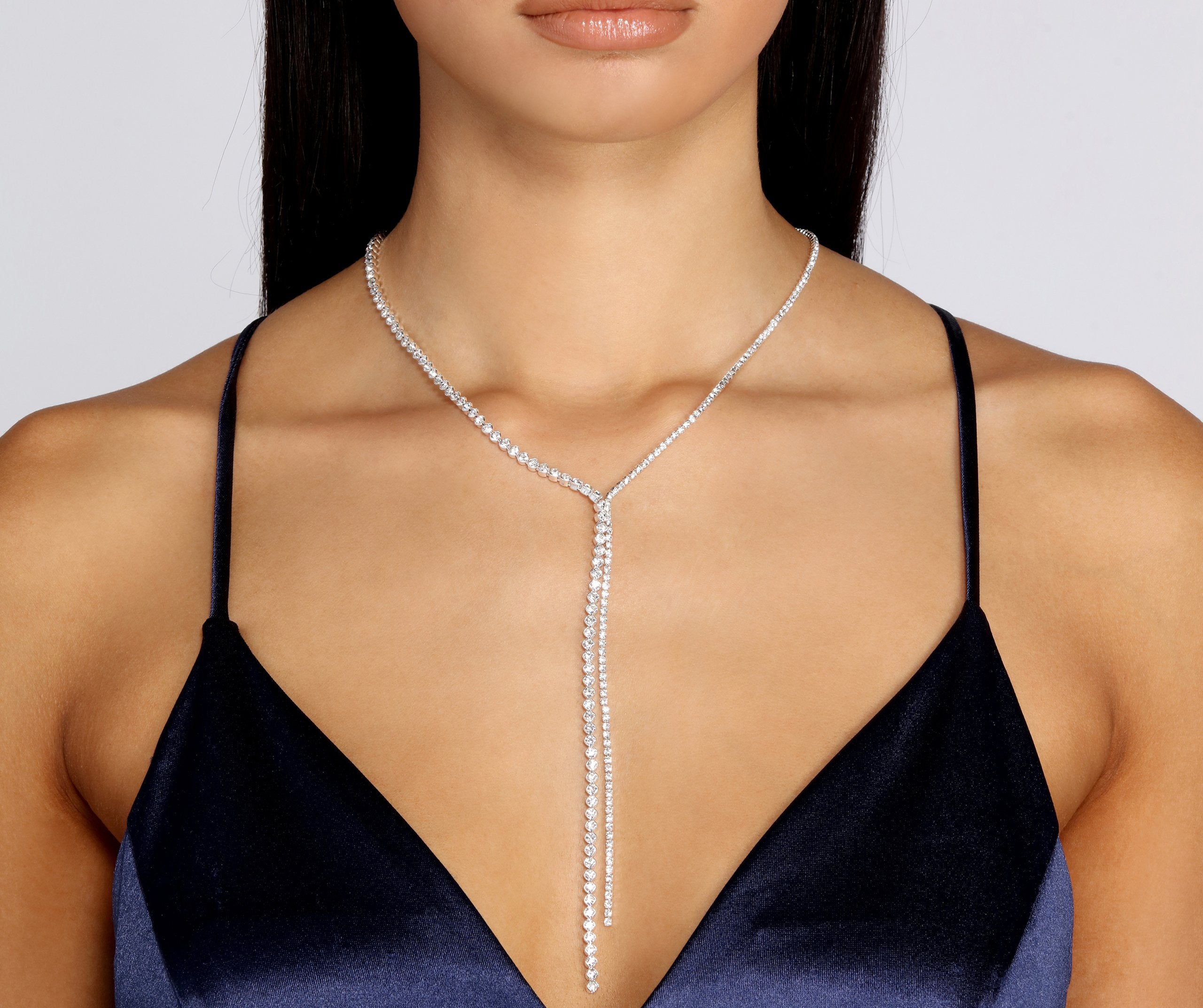 Neck Full of Crystals Necklace - Lady Occasions