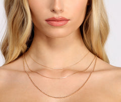 Layer Them On Chain Necklace - Lady Occasions
