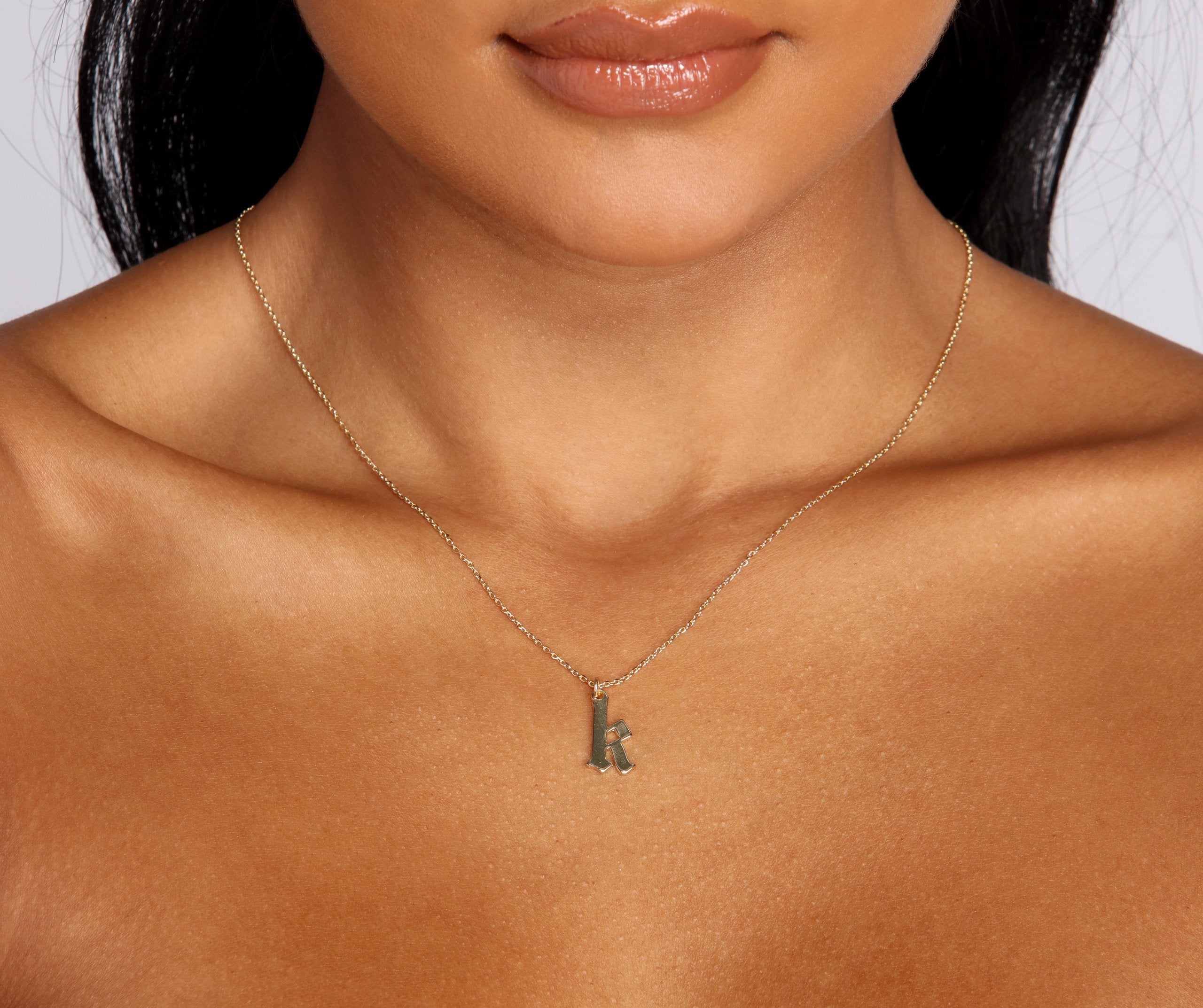 Initials Necklace - Lady Occasions