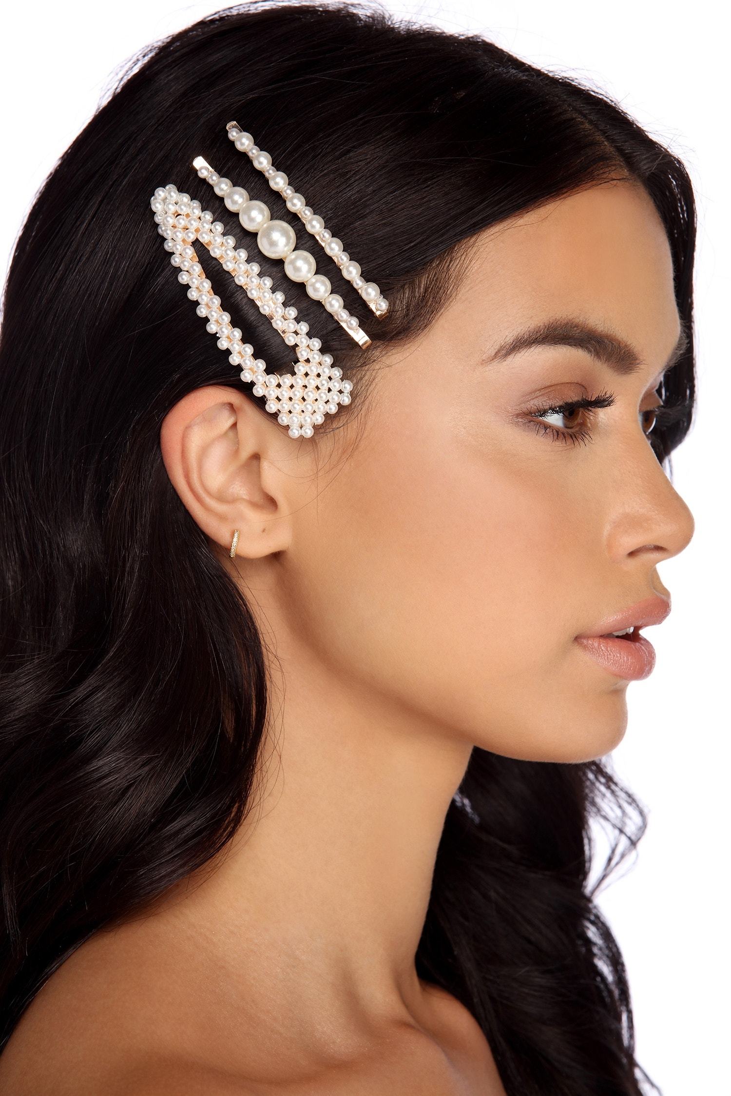 Pretty In Pearls Hair Pins - Lady Occasions