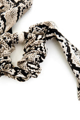 True Colors Snake Print Scrunchie - Lady Occasions