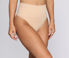 Mid Rise Sleek Shaper Thong - Lady Occasions