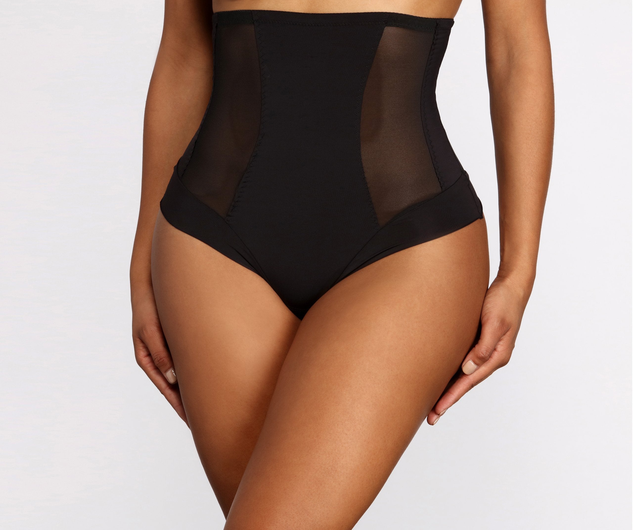 High Waist Seamless Shaper Thong - Lady Occasions