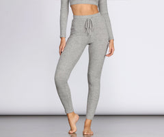 Live For The Comfort Pj Leggings - Lady Occasions