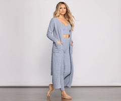 Chic Chenille Knit Pajama Tank - Lady Occasions