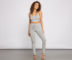 Cozy Chic Tank And Leggings Set - Lady Occasions