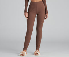 Lazy Day Vibes Pajama Leggings - Lady Occasions